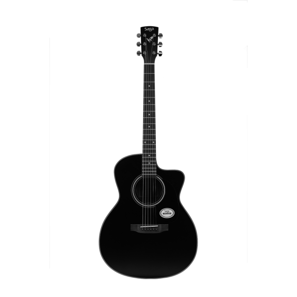 Guitar Acoustic SAGA SF600GCBK