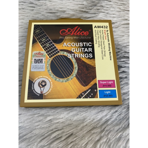 Dây Đàn Guitar Acoustic Alice AW-432